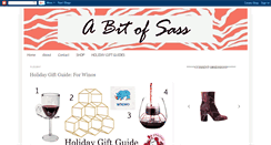 Desktop Screenshot of abitofsass.com